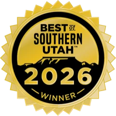 316 Carpet Cleaning Best of Southern Utah 2026 winner award badge for St. George, Utah carpet cleaning