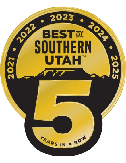 Best of Southern Utah winner for 5 years in a row