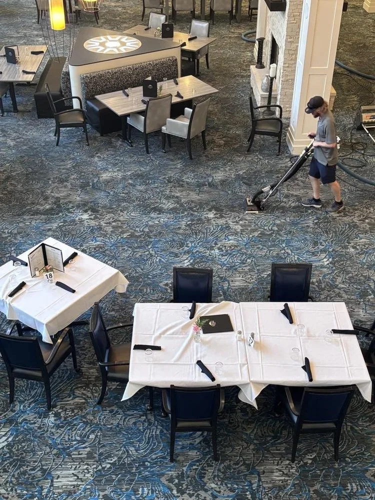 Office carpet cleaning in a St. George workplace